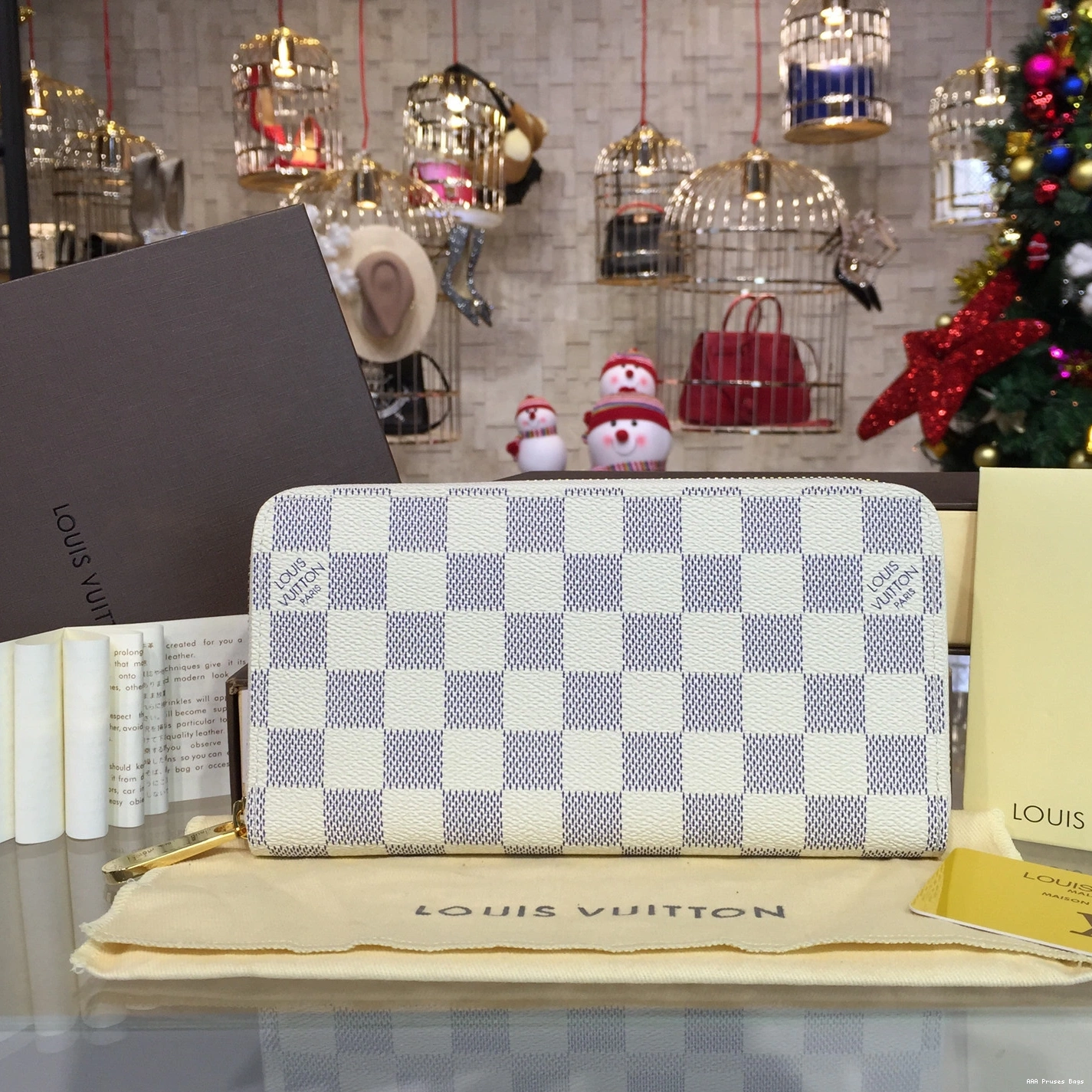 AAA Pruses Bags ZIPPY LOUIS VUITTON 0712